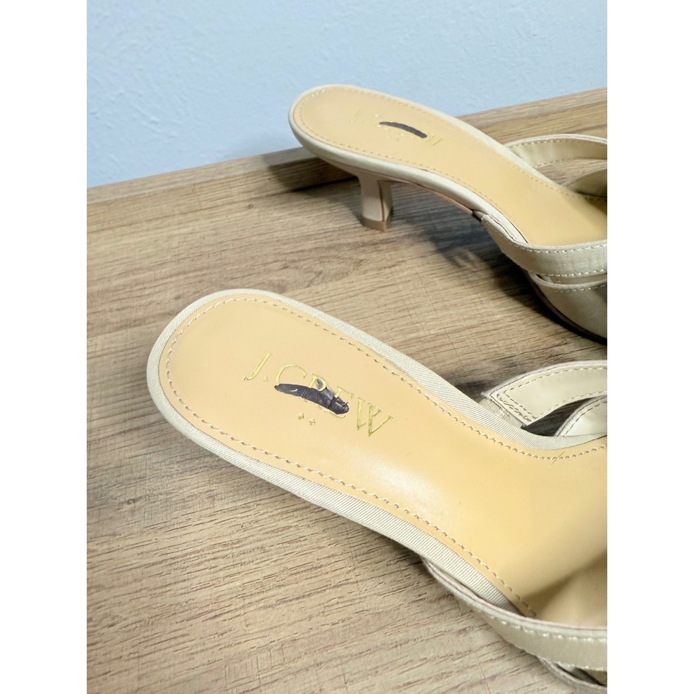 J.Crew Bow heeled mules 5.5 - Picture 3 of 9